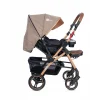 4 Baby Active Gold Plus Çift Yönlü Bebek Arabası Kahve
