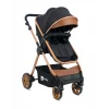 4 Baby Cool Gold Travel Sistem Bebek Arabası Siyah