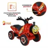 Uj Toys Müzikli ve Led Işıklı Akülü Atv 6V Buddy Kırmızı