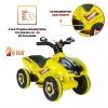 Uj Toys Müzikli ve Led Işıklı Akülü Atv 6V Ranger Sarı