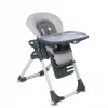 4 Baby Formula Lüks Mama Sandalyesi Gri