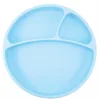 OiOi Porsiyon Vakumlu Mama Tabağı Mavi