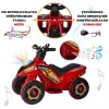 Uj Toys Müzikli ve Led Işıklı Akülü Atv 6V Safari Atv Kırmızı