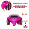 Uj Toys Müzikli ve Led Işıklı Akülü Atv 6V Safari Atv Pembe