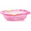 Babyjem Giderli Desenli Şefffaf Banyo Küveti Pembe