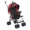 Aldeba Tam Yatar Baston Bebek Arabası kırmızı aldeba