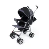Aldeba Tam Yatar Baston Bebek Arabası siyah aldeba