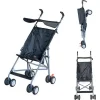Aldeba Pratik Baston Bebek Arabası Siyah