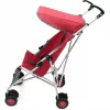 Aldeba Pratik Baston Bebek Arabası Kırmızı