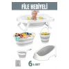 6lı Bebek Küvet Set (FİLELİ) CM-6 PARÇA BEBE SETI KATLANIR