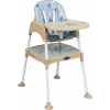 Maxi Taxi Baby Feeding 3in1 Çalışma Masalı Mama Sandalyesi Krem Kuzu