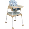 Maxi Taxi Baby Feeding 3in1 Çalışma Masalı Mama Sandalyesi Mavi Kuzu