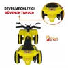 Uj Toys Uzaktan Kumandalı Akülü Atv 6V Ranger Sarı