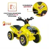 Uj Toys Uzaktan Kumandalı Akülü Atv 6V Ranger Sarı