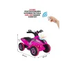 Uj Toys Uzaktan Kumandalı Akülü Atv 6V Safari Pembe