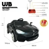 UJB Uzaktan Kumandalı bmw Akülü Araba 12 volt