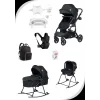 Yenidoğan Travel Sistem Bebek Arabalı ve Anakucağı Aparatlı Çeyiz Seti 10 Parça