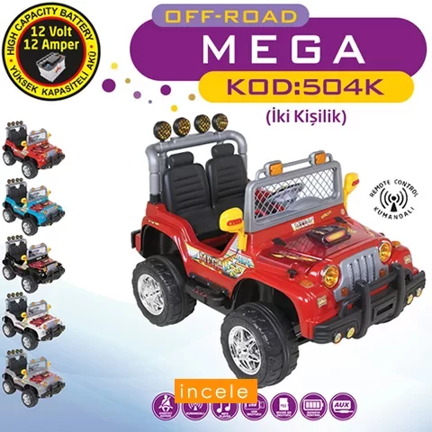 Akülü Jeep