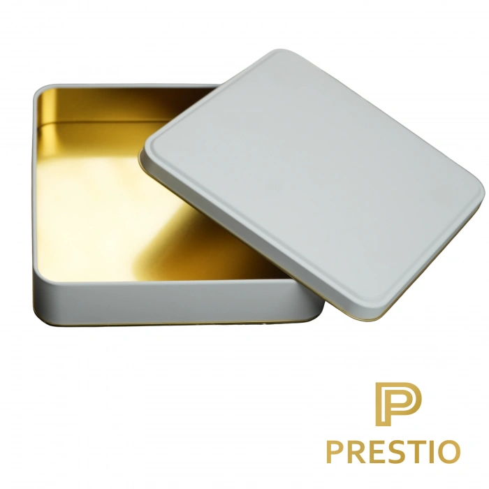 Beyaz Metal Kutu 192 x 192 x 45H mm