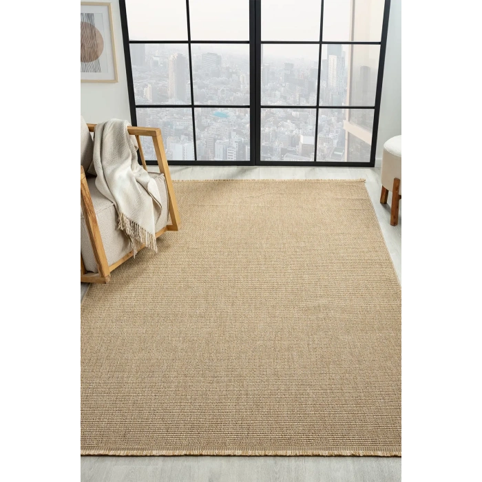 Seyran Halı Bombay Koleksiyonu Sisal Dekoratif Halı 664 Bej