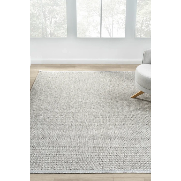 Seyran Halı Bombay Koleksiyonu Sisal Dekoratif Halı 664 Gri