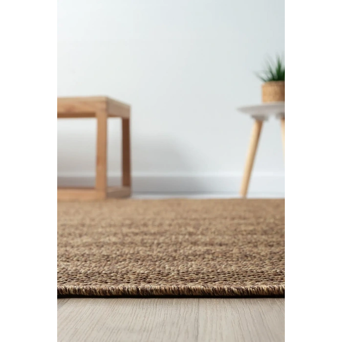 Seyran Halı Bombay Koleksiyonu Sisal Dekoratif Halı 665 Kahve