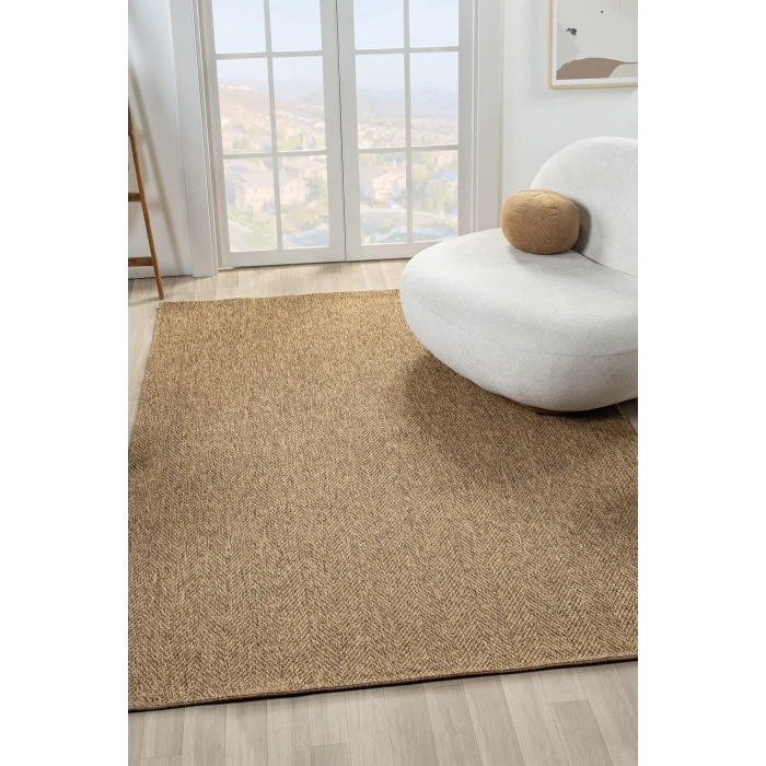 Seyran Halı Bombay Koleksiyonu Sisal Dekoratif Halı 665 Kahve
