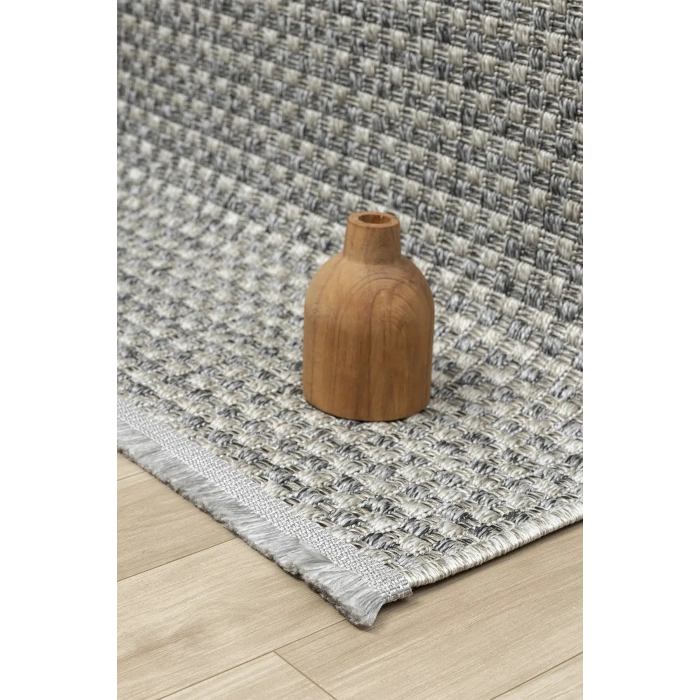 Seyran Halı Bombay Koleksiyonu Sisal Dekoratif Halı 667 Gri