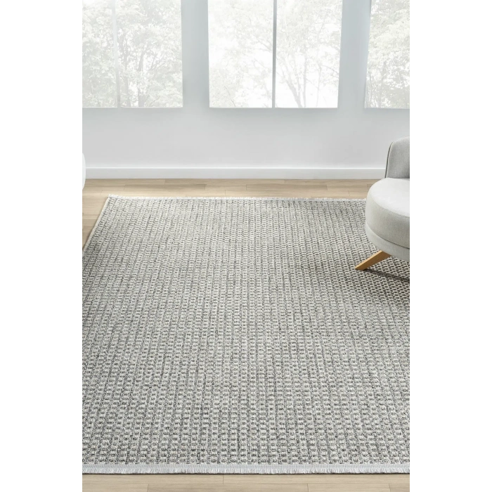 Seyran Halı Bombay Koleksiyonu Sisal Dekoratif Halı 667 Gri