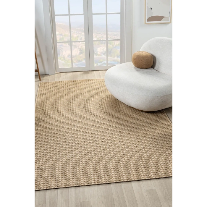 Seyran Halı Bombay Koleksiyonu Sisal Dekoratif Halı 667 Kahve