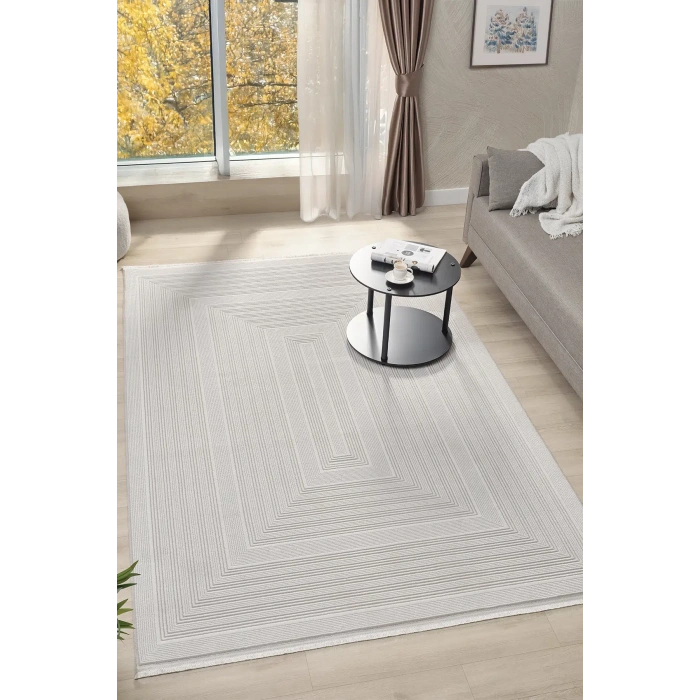 Seyran Zen Koleksiyonu Akrilik Yumuşak Dokuma Halı 7005