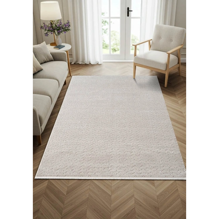 Saten Feel Koleksiyonu Akrilik Dokuma Halı FL010W-FL010Z-FL010G