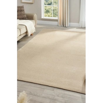 Seyran Halı Bali Koleksiyonu Yumuşak Dokulu Shaggy Halı 4500 Bej