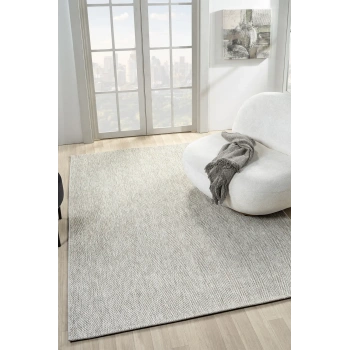 Seyran Halı Bombay Koleksiyonu Sisal Dekoratif Halı 665 Gri