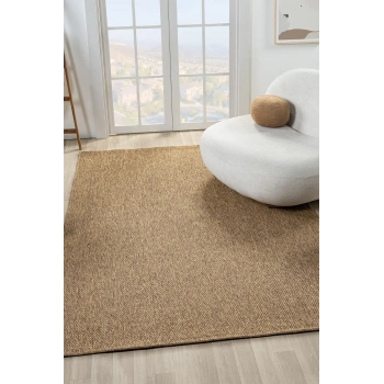 Seyran Halı Bombay Koleksiyonu Sisal Dekoratif Halı 665 Kahve