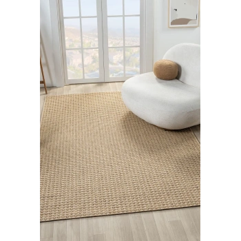 Seyran Halı Bombay Koleksiyonu Sisal Dekoratif Halı 667 Kahve