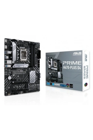 ASUS PRIME H670-PLUS D4 DDR4 5000(OC) HDMI DP M.2 ATX 1700p