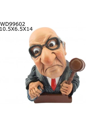 Hakim - Savcı Dekoratif Biblo Büst