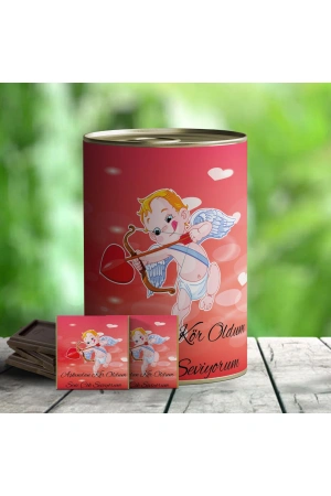 Körkütük Aşık Hediye Çikolata Konservesi