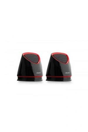 MİKADO MD-158 2.0 SİYAH/KIRMIZI USB SPEAKER