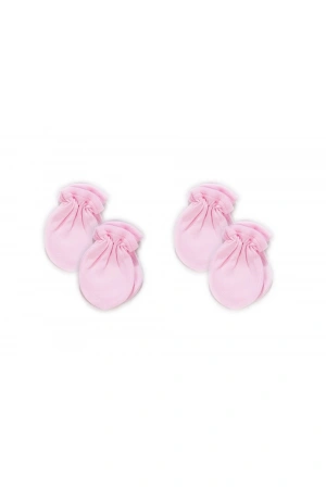 Sema Bebe Yenidoğan 4 lü Eldiven -Pembe