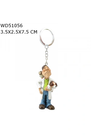 Veteriner Figürlü Biblo Heykel Anahtarlık