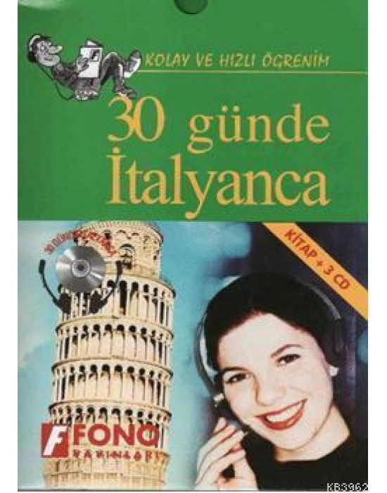30 Günde İtalyanca; (Kitap+3 CD)