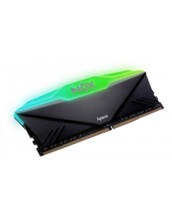 Apacer NOX RGB AURA Black 8GB (1x8GB) 3200Mhz CL16 DDR4 Gaming Ram (AH4U08G32C28YNBAA-1)
