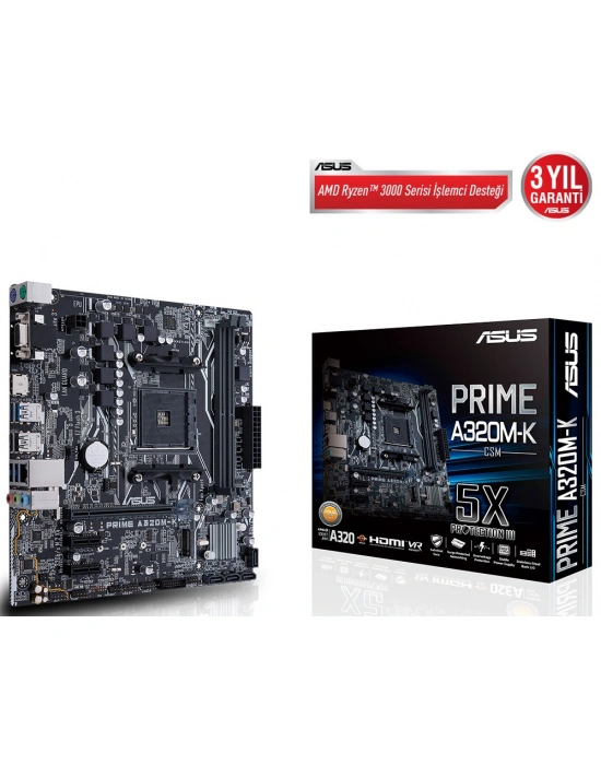 ASUS PRIME A320M-K/CSM DDR4  AM4 MATX