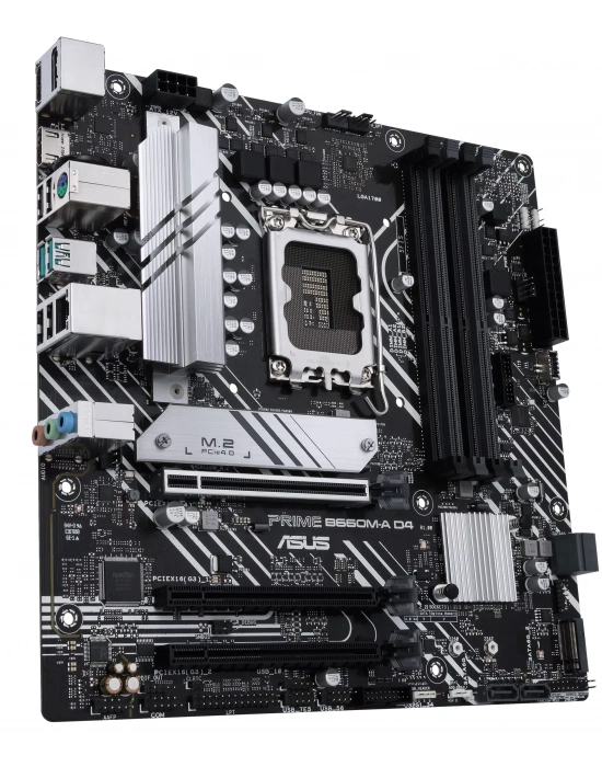 ASUS PRIME B660M-A D4 DDR4 5333(OC) HDMI DP M.2 mATX 1700P