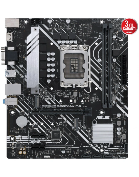 ASUS PRIME B660M-K D4 DDR4 5333(OC) M.2  mATX 1700p