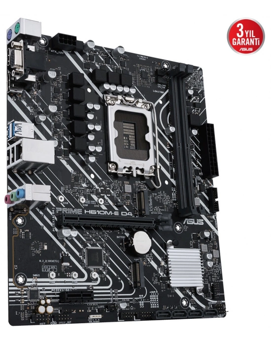 ASUS PRIME H610M-E DDR4 3200(OC) VGA HDMI DP M.2 mATX 1700p