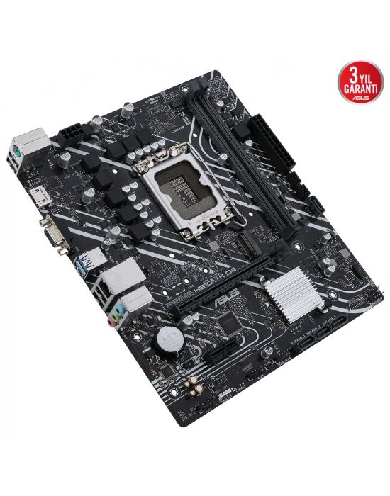 ASUS PRIME H610M-K D4 DDR4 3200(OC) HDMI DP M.2 mATX 1700p