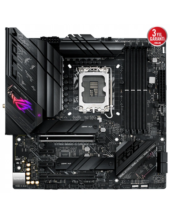 ASUS ROG STRIX B660-G GAMING WIFI 6000Mhz(OC) HDMI DP M.2 mATX 1700p
